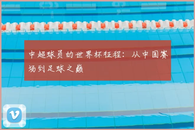 中超球员的世界杯征程:从中国赛场到足球之巅