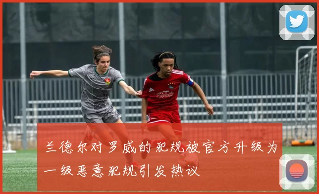 兰德尔对罗威的犯规被官方升级为一级恶意犯规引发热议