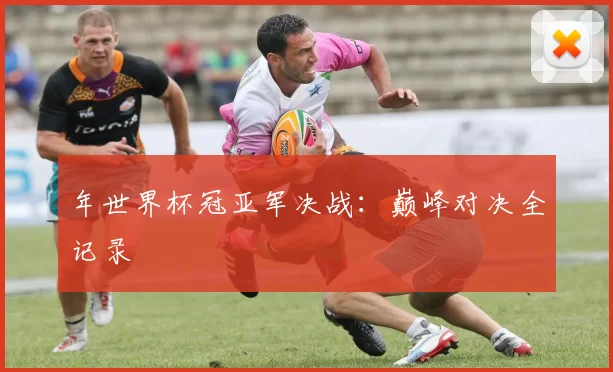 年世界杯冠亚军决战:巅峰对决全记录
